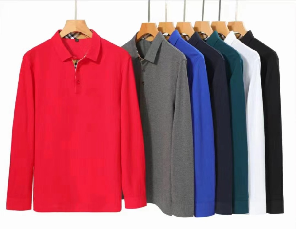 長(zhǎng)袖POLO衫定制，低調(diào)大氣，簡(jiǎn)單商務(wù)。