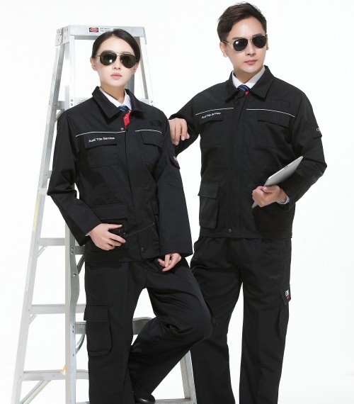 汽車(chē)維修廠(chǎng)工作服定做，4s店工作服